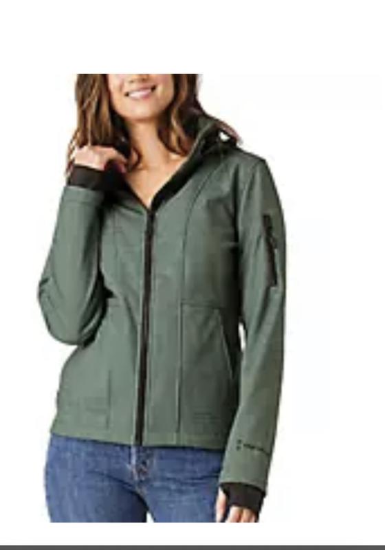 Free country hooded shop soft shell jacket