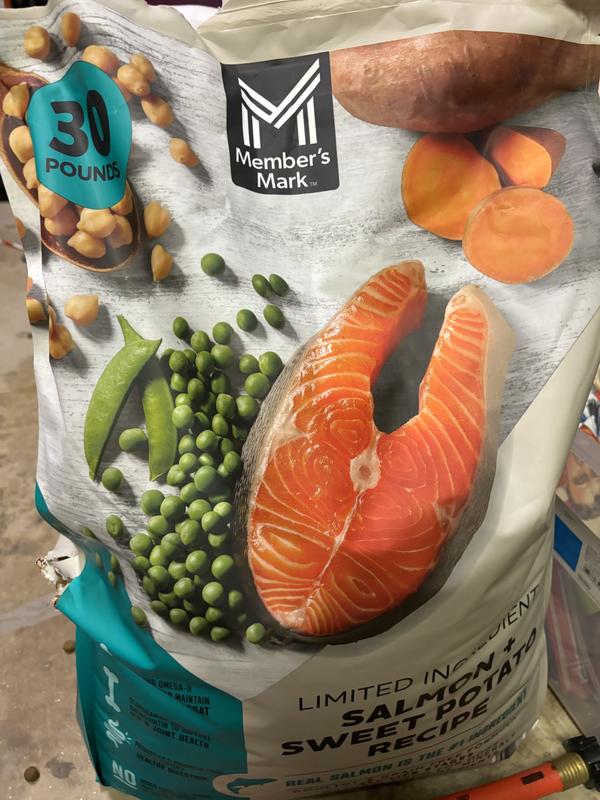 Member s Mark Grain Free Salmon and Sweet Potato Dry Dog Food 30 lbs. Sam s Club