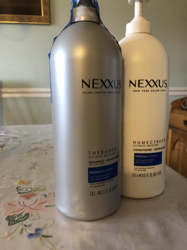 Nexxus Ultimate Moisture Therappe Shampoo and Humectress Conditioner,  Caviar Complex, 33.8 fl oz