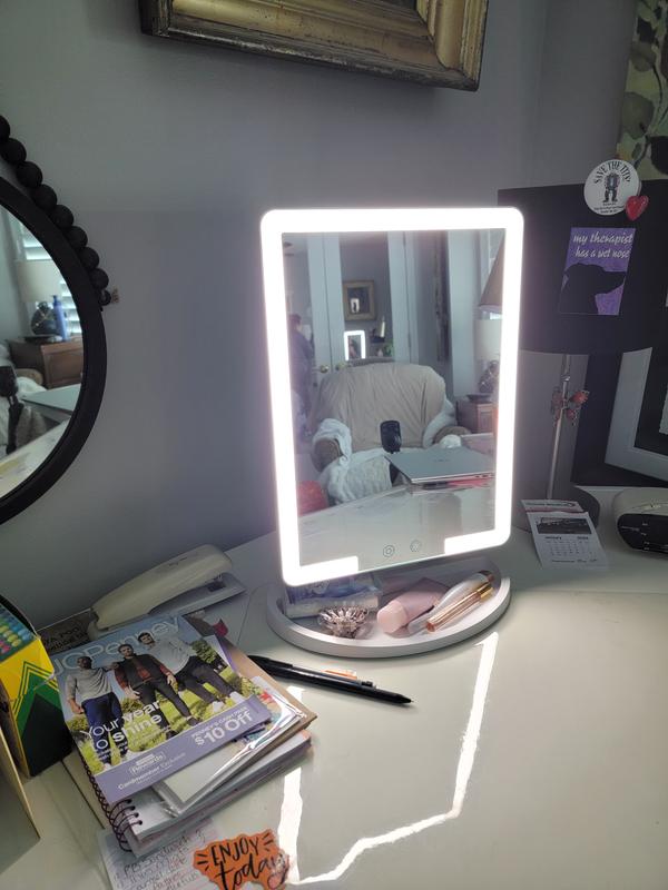 Thinkspace large deals lighted makeup mirror