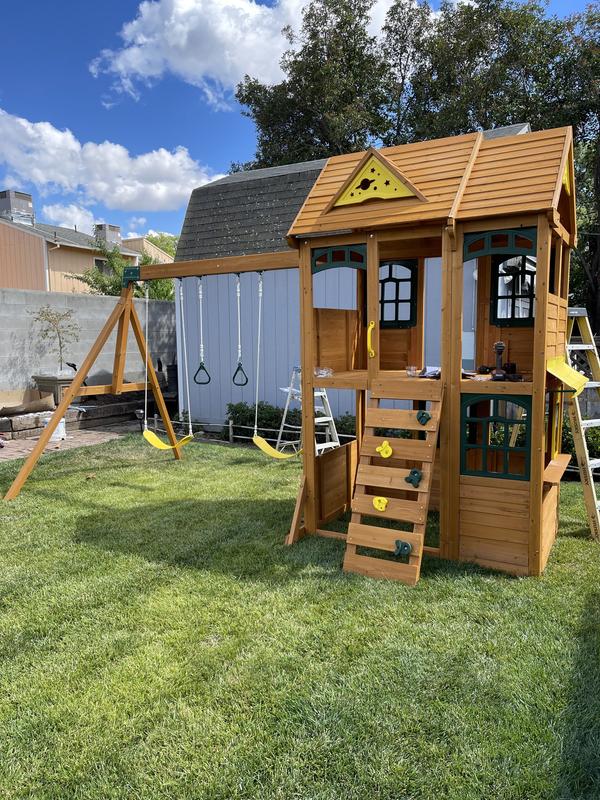 Kidkraft westbury online wooden playset