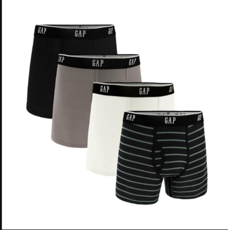 GAP Men's 3-Pk. Cotton Stretch Boxer Briefs - Macy's