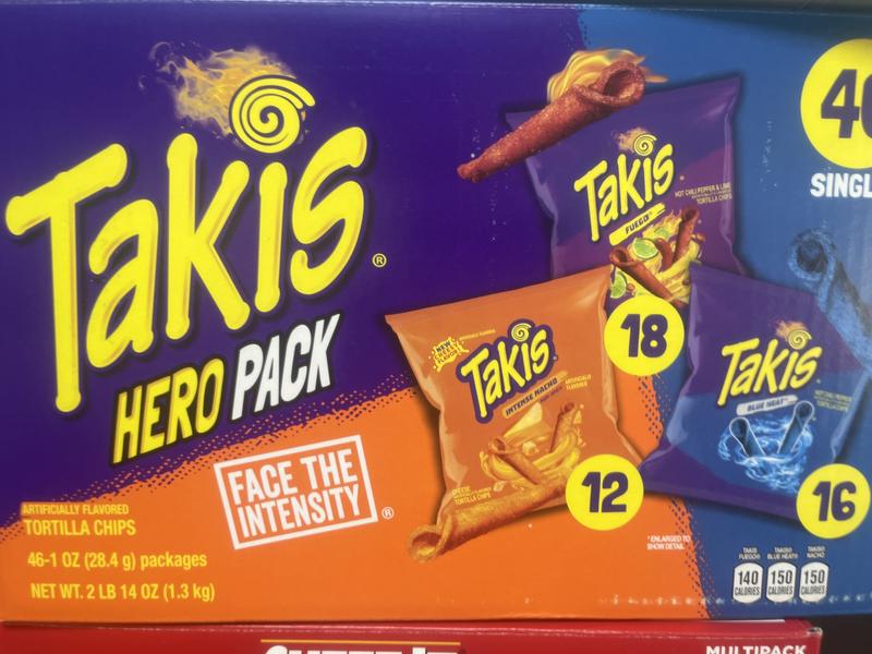 Takis Hero Variety Pack Tortilla Chips, 1 oz., 46 pk