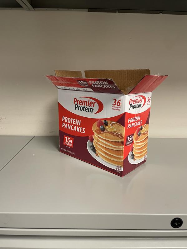 Premier Protein Pancakes, 15.4 oz, 12 Count, (Frozen)