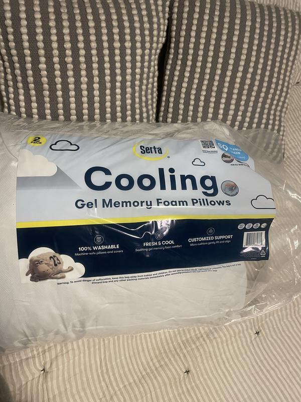 Serta Forever Cool Pillow with Cooling Gel Memory Foam - Sam's Club