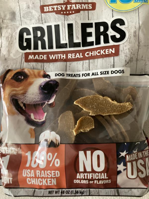 Betsy Farms Grillers Dog Treats Chicken 48 oz. Sam s Club