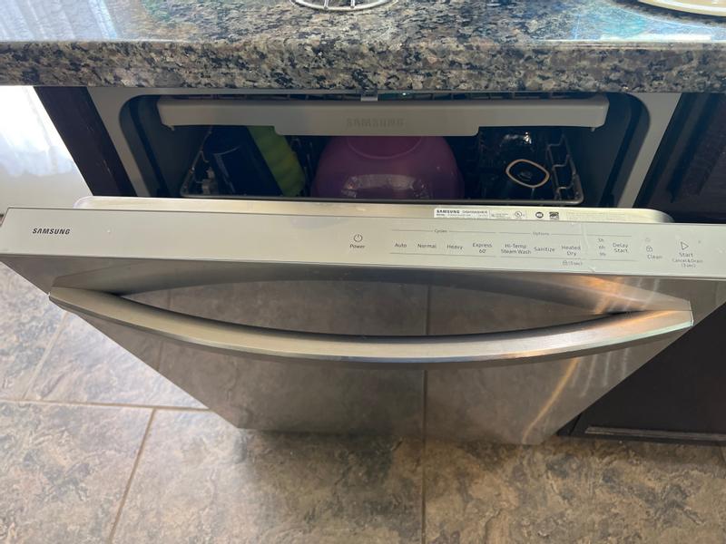 Samsung 51 DBA Dishwasher in Fingerprint Resistant Stainless Steel