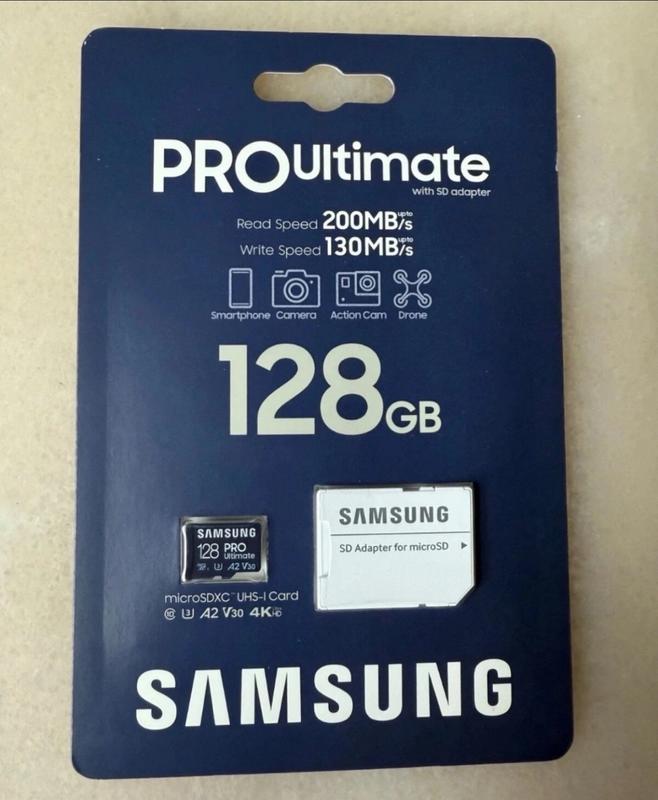 PRO Ultimate + Reader 128GB MicroSD Card UHS-I | Samsung US
