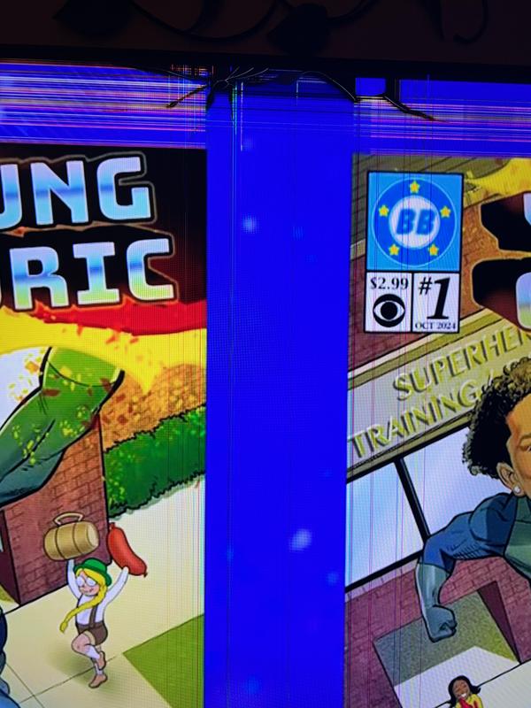 My broken television.