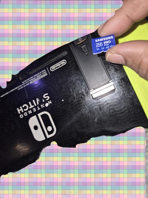 My micro SD and NY switch