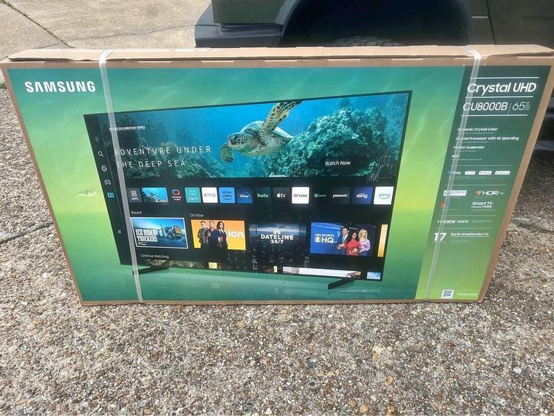 Televisor Samsung Smart TV 85 Crystal UHD 4K UN85CU8000GXPE (Nuevo)