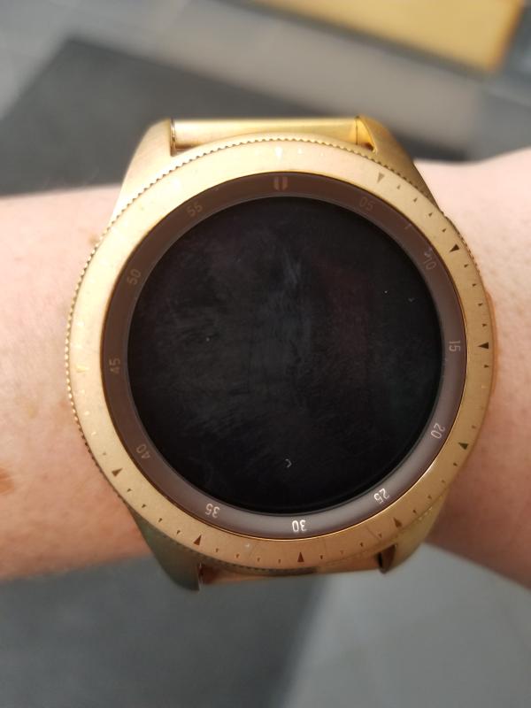 Samsung gear best sale rose gold watch