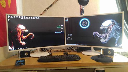 Monitor Curvo SAMSUNG 32 VA LC32F391FWLXZL 1920 X 1080 60Hz 4ms