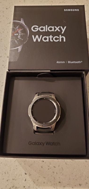 SAMSUNG Galaxy Watch - Bluetooth Smart Watch (46mm) - Silver -  SM-R800NZSAXAR 