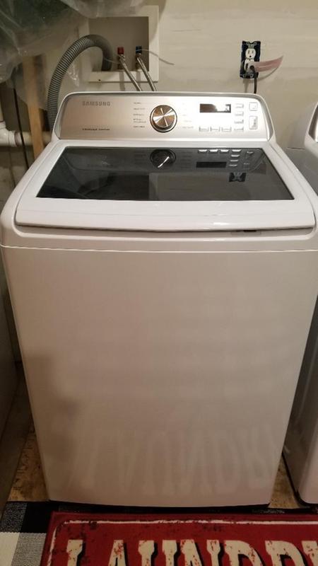 4.5 cu. ft. Capacity Top Load Washer with Active WaterJet in Platinum  Washers - WA45T3400AP/A4