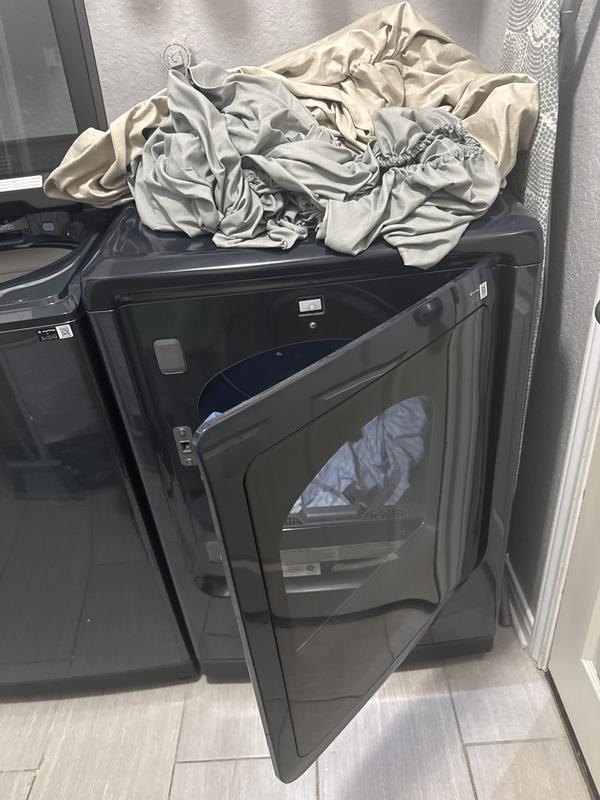 Samsung 7.4 cu. ft. Vented Smart Electric Dryer in Brushed Navy