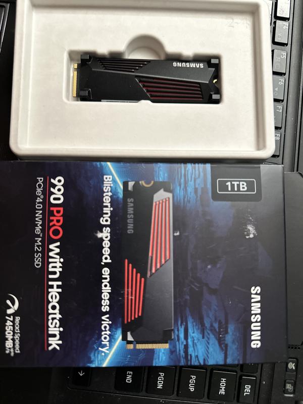 990 PRO Heatsink PCIe 4.0 NVMe™ M.2 SSD, 4To, Specs