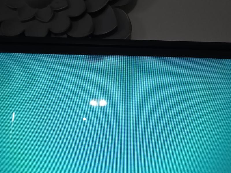 Getting worse every day and the rest of it has visible waves.