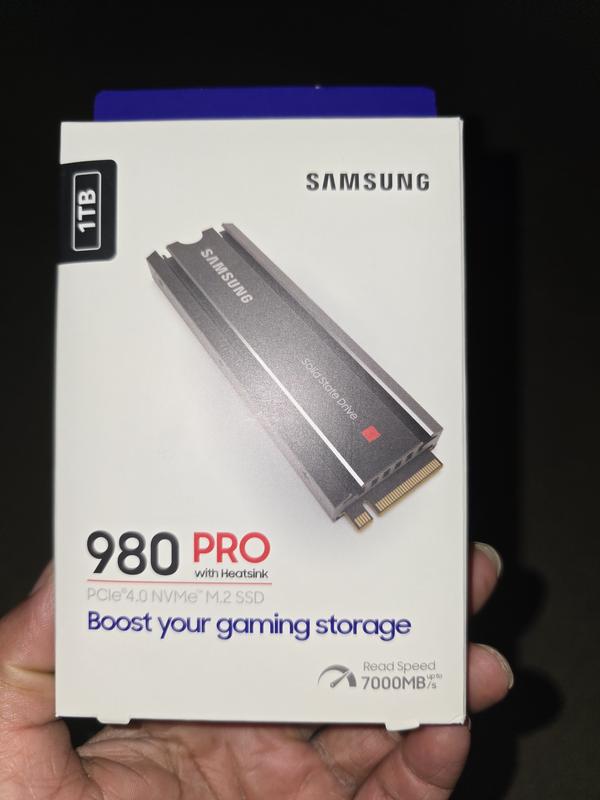980 PRO w/ Heatsink PCIe® 4.0 NVMe™ SSD 1TB Memory & Storage - MZ-V8P1T0CW | Samsung US 980 PRO w/ Heatsink PCIe® 4.0 NVMe™ SSD 1TB Memory & Storage - MZ-V8P1T0CW | Samsung US