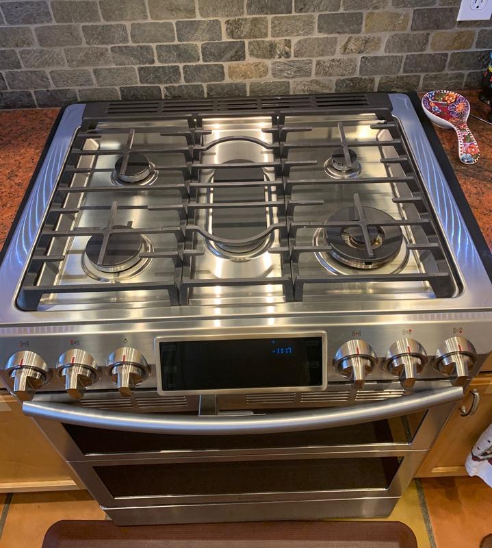 Cooking In The Kitchen With The Samsung Flex Duo Gas Range