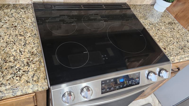 NE59T4311SS in Stainless Steel by Samsung in Hamilton, NJ - 5.9 cu.ft.  Freestanding Electric Range in Stainless Steel