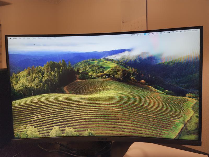 Samsung CR50 27” Curved hot Monitor