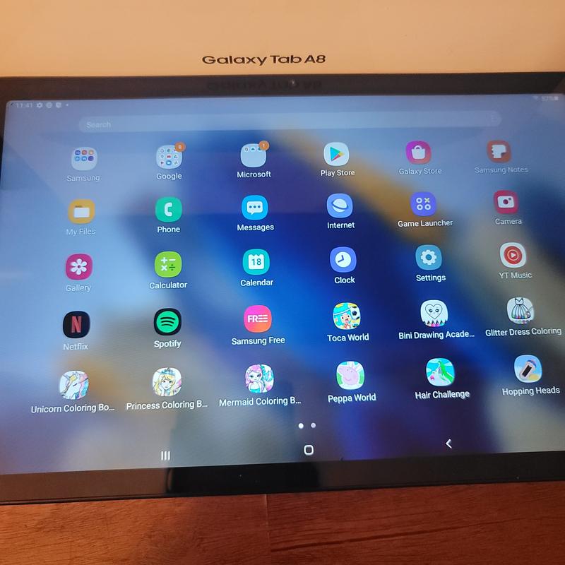 SM-X200NZAEXAR, Galaxy Tab A8 64GB, Gray (Wi-Fi)