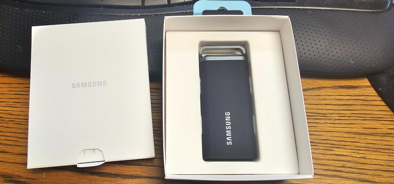 SAMSUNG T5 EVO Portable SSD 2TB Black, Up-to 460MB/s, USB 3.2 Gen 1, Ideal  use
