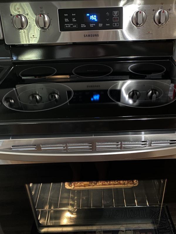 Samsung NE59T4311SS 5.9 Cu. ft. Stainless Steel Electric Range