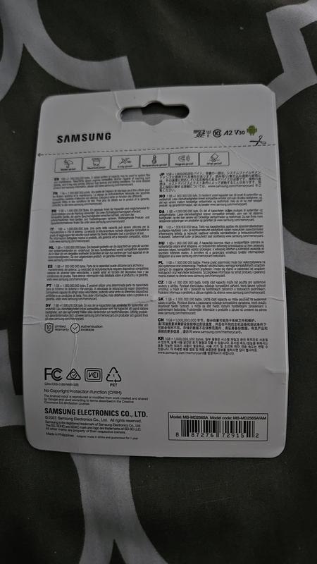 Package it came in (card in laptop).