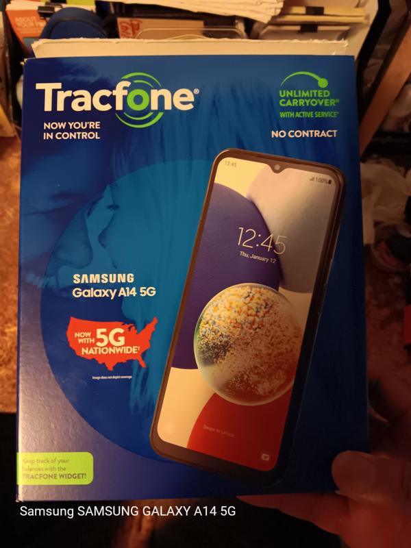 Samsung Galaxy A14 5G Prepaid - Tracfone