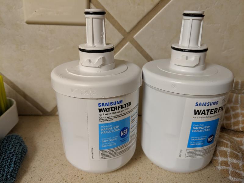 Replacementbrand Refrigerator Water Filter Comparable To Samsung Da29 g 2 Pack Rb Sa1 2 Pack The Home Depot