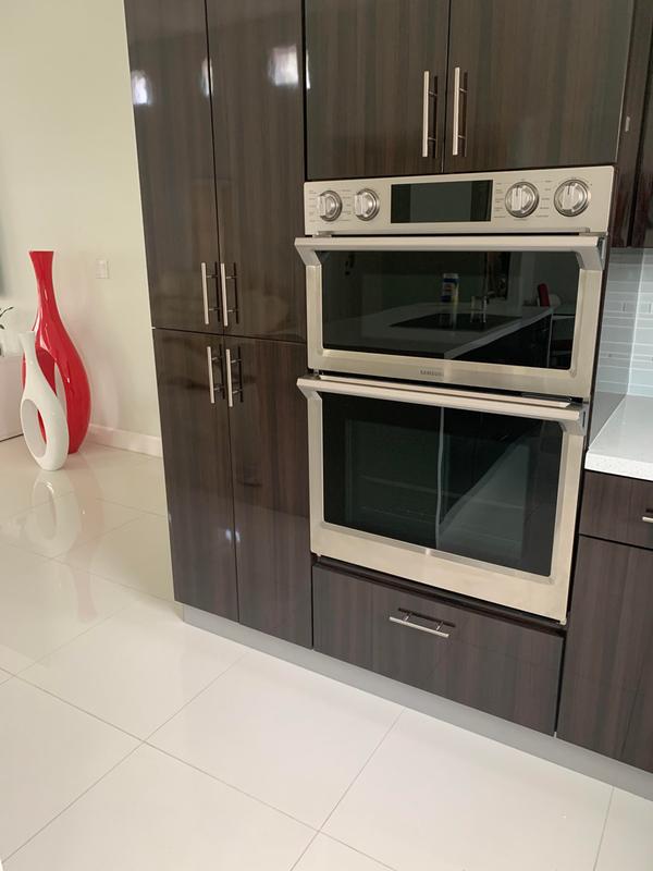 Samsung NQ70M7770DS/AA 30” Microwave Combination Wall Oven with Flex