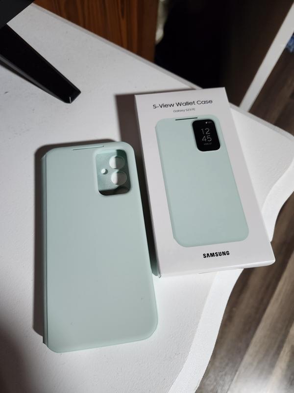 Galaxy S23 FE Smart View Wallet Case, white Mobile