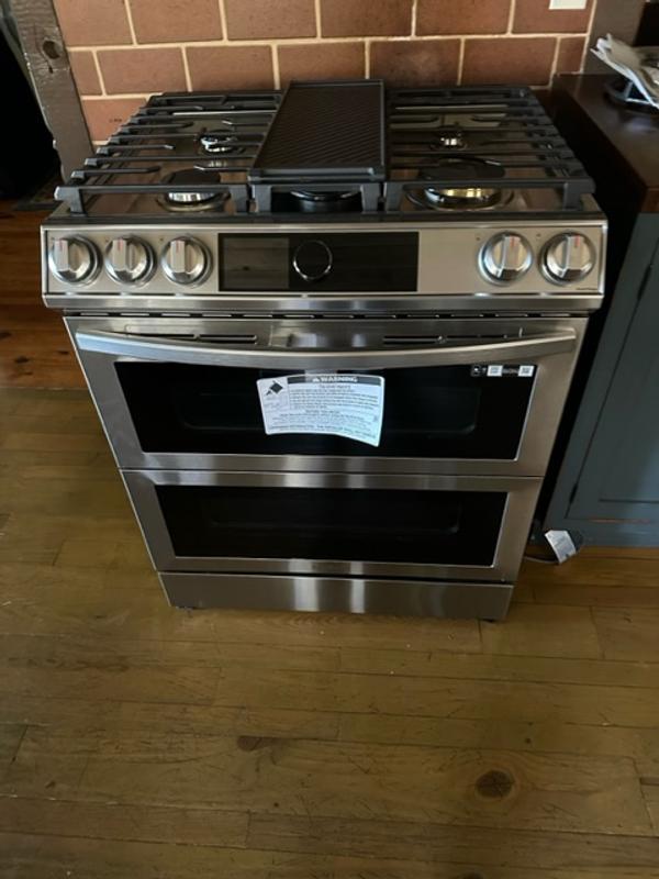 6.0 cu ft. Smart Slide-in Gas Range with Flex Duo™, Smart Dial & Air Fry in  Stainless Steel Ranges - NX60T8751SS/AA