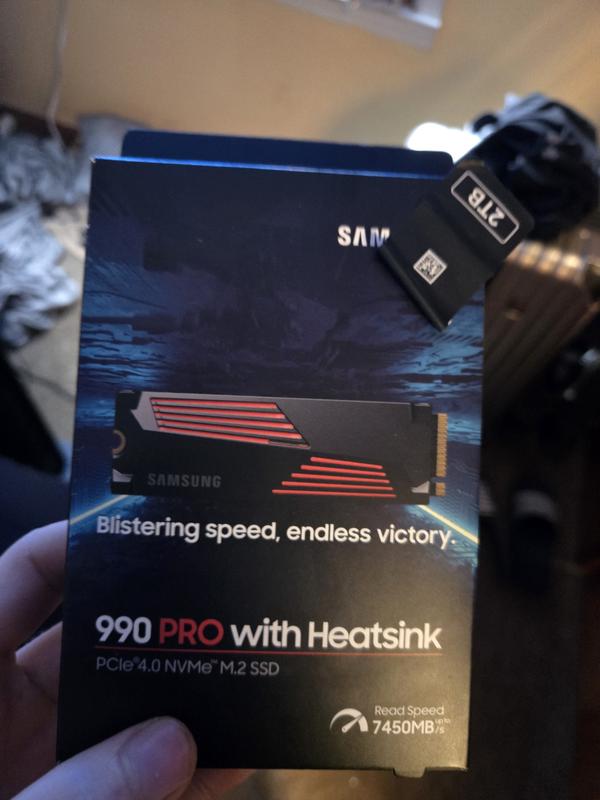 2TB SSD NVMe™ w/ Heatsink - 990 PRO | Samsung US