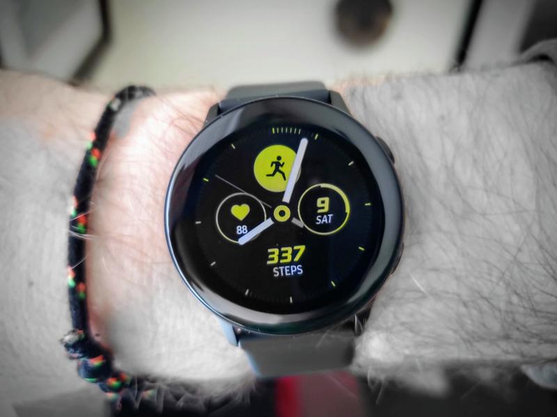 Galaxy Watch Active (40mm) Black Wearables - SM-R500NZKAXAR