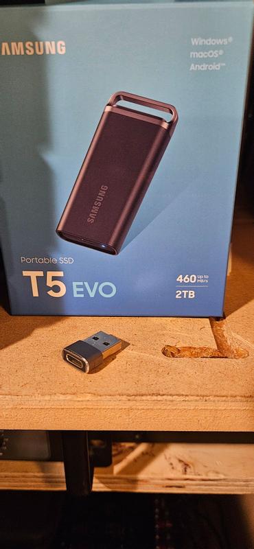 Samsung Portable SSD T5 EVO 4 To - Disque dur externe - Garantie 3