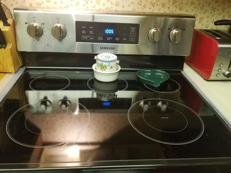 Samsung Stove Hot Light Stays On