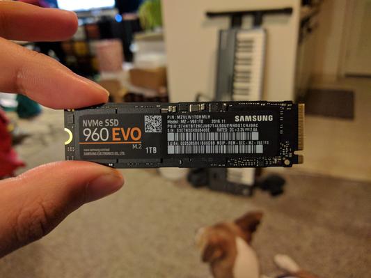 SSD Samsung 960 EVO M.2 NVMe 500 GB