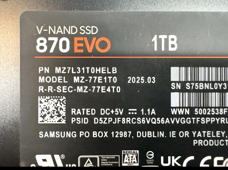 870 EVO SATA 2.5 inch 500GB SSD | Samsung US