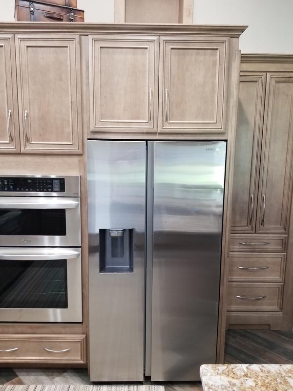 Samsung refrigerator 27.4 side deals by side