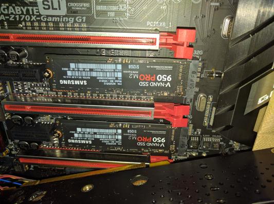 قیمت و خرید حافظه SSD سایز M.2 2280 سامسونگ مدل 950Pro ظرفیت 512 گیگابایت