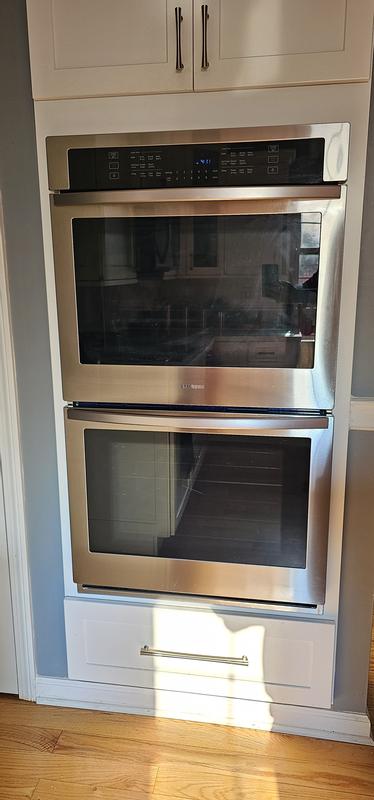 Samsung NQ70T5511DG 30 Blk Stainless Microwave-Oven Combo Wall Oven NOB  #133041