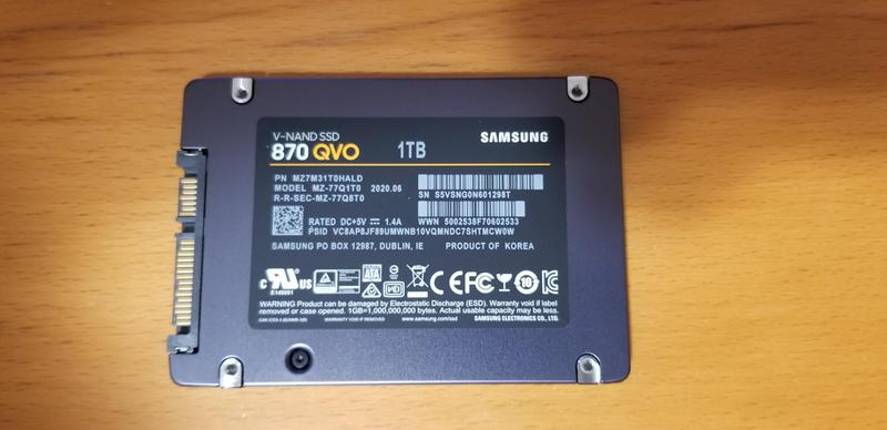 Samsung 860 Qvo Solid State Drive 1 Ct Pay Less Super Markets