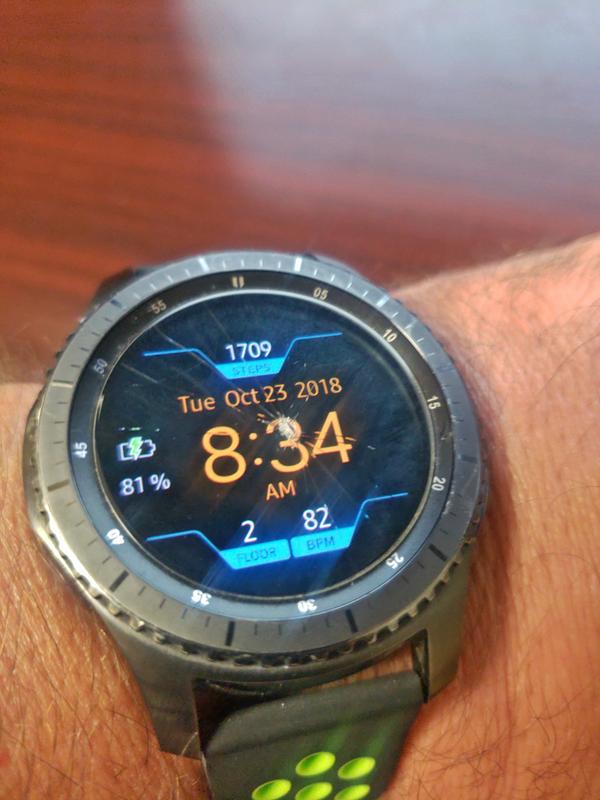 Samsung gear s3 discount frontier service center