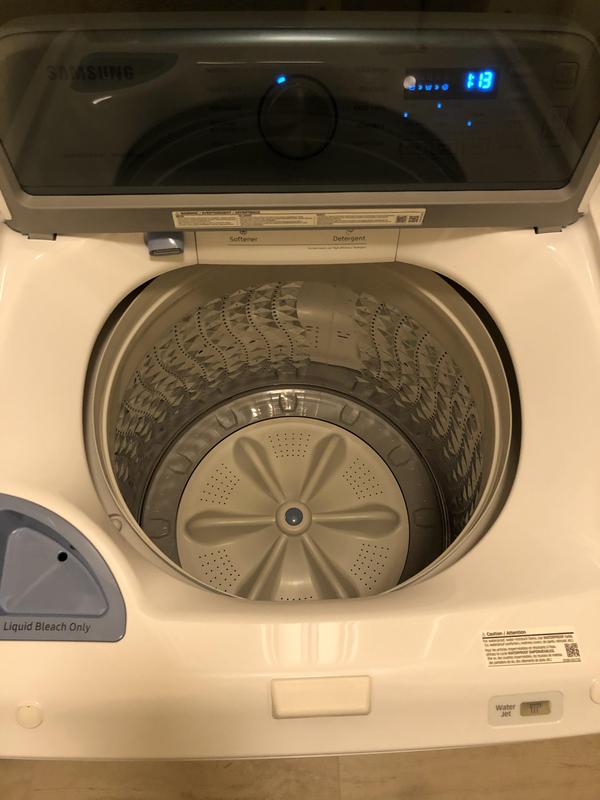 4.5 cu. ft. Capacity Top Load Washer with Active WaterJet in White