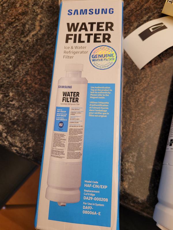 Samsung Water Filter ( 2-pack ) authentic HAF-CIN-2P/EXP