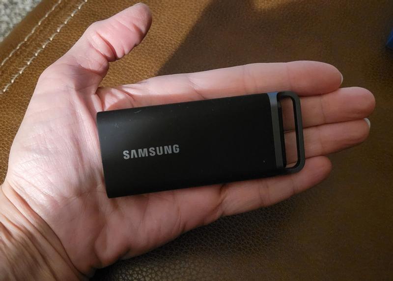 SSD Externe 2To Samsung T5 - Noir à 289.9€ - Generation Net