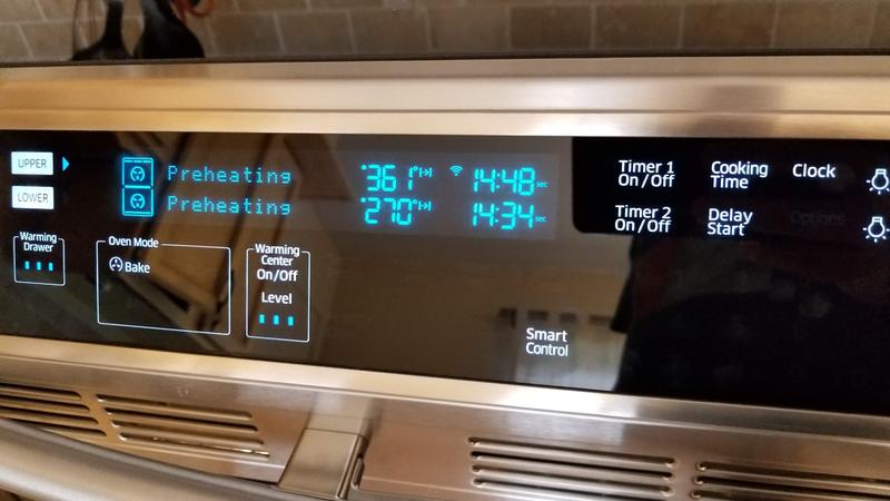 Samsung NE58K9850WG review: Wi-Fi and oven versatility upgrade an otherwise  so-so range - CNET